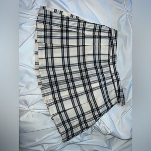 Plaid skirt